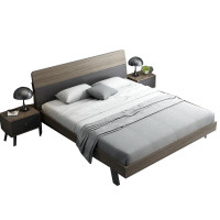 北京德诚和单人板式床现代欧式床 1800*2000mmH