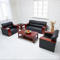 北京德诚和办公沙发茶几组合实木扶手沙发会客沙发洽谈沙发接待沙发