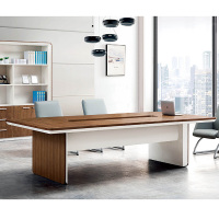 北京德诚和富德系列会议桌长桌北欧简约现公桌椅组合洽谈桌大型培训桌接待桌