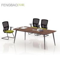 北京德诚和风暴系列会议桌现代简约大板会议桌培训桌会议桌