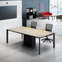 北京德诚和金钻系列现代简约时尚板式会议桌长桌培训桌
