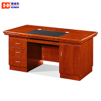 北京德诚和办公家具德威系列老板桌小班台主管经理桌实木办公桌子油漆班台直桌 HA-1413