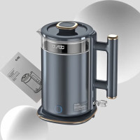都市太太彩钢养生电热水壶 办公室家用多功能煮茶器DSSH8001 彩钢 1.7L