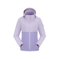 探路者(TOREAD) 女式套绒冲锋衣 立体剪裁 TAWWFK92860系列 香水紫\雾紫