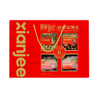 鲜记 缤纷坚果礼盒1260g 休闲零食 零食大礼包