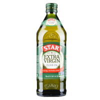 星牌(STAR)原瓶原装进口特级初榨橄榄油 食用油 750ml 玻璃瓶