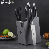 张小泉启航PLUS系列刀具六件套不锈钢菜刀自带磨刀器 升级装D31510100