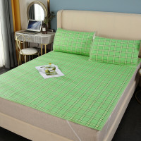 悠梦嘉居 原生态木香席三件套,天然材质,现代工艺,冰凉清爽YX-1018翡翠绿