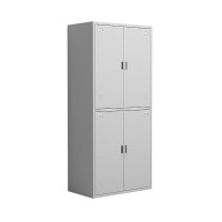 北京德诚和铁掩门双节文件柜(通用)优质冷轧钢板文件柜 DCH-900*400*1800mmH