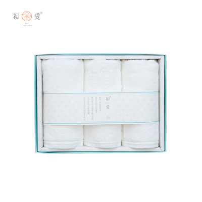 初爱 轻悦三条毛巾礼盒CA-QYSL35*70cm