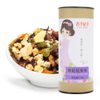 壳子妃子花果茶水果茶水果干组合花茶花果茶 罐装果粒茶130g