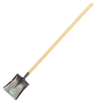 妙潔一级椿木柄1.2米 方型 方锹铁锨平锹铁锹 农用防汛抗洪