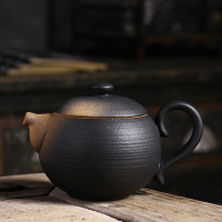 五拾缘粗陶茶具大套装WSY-20D06