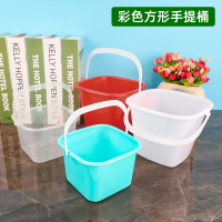 方形无盖加厚2.8L塑料桶(颜色随机发货)