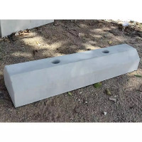 限位器塑料模具定位器停车位挡车器汽车车位地挡阻挡胎水泥止退器50*15*10cm