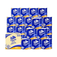 维达有芯卷纸蓝色经典卫卷4层140克×27卷 整箱