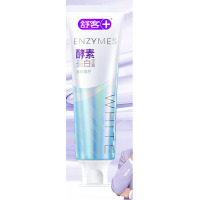 舒客精研亮白酵素牙膏120克(鲜萃青柠)
