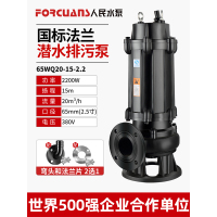污水泵380v三相排污泵国标污水泵2200瓦2.5寸380V