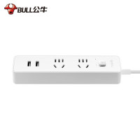 公牛UUD122 USB插座 1.5米 2USB+2位五孔