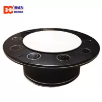 德诚和新中式圆形定制火锅桌R1.8米DCH-XZSHG180款R1800*750mmH张