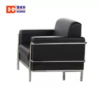 德诚和简约休闲办公沙发西皮单人位DCH-XXSF01款820*820*880mmH张