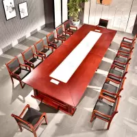 德诚和 现代型复合实木贴皮油漆会议桌 6000*1800*750mmH 张