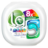 La 天然4合1洗衣凝珠护色10ml*50粒