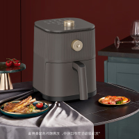 九阳空气炸锅3.2L大容量双旋扭控制家用多功能电炸锅低脂无油烹炸薯条机VF167(TT)