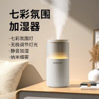 沃品(WOPOW)HM18 七彩杯加湿器 迷你便携氛围灯加湿器车内家用办公室大容量(TT)