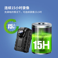 爱国者执法记录仪高清录音录像摄像机无线遥控胸前小型随身Y6 128G(TT)