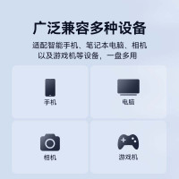 雷克沙(Lexar) 2TB Type-c USB3.2 移动固态硬盘(PSSD) SL500 (TT)