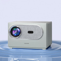 salaxene投影仪M2 家用高清智能无屏电视卧室办公家庭影院 自动对焦 灰色(TT)