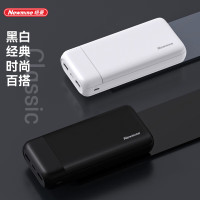 纽曼20000毫安移动电源快速充电轻薄小巧2万毫安充电宝双USB输出F233 黑色(TT)