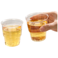 美丽雅一次性杯子航空杯 200ml*20只太空杯 加厚饮料杯塑料水杯茶杯