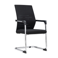 兰冉办公椅电脑椅职员椅人体工学员工椅办公室椅子会议椅HR弓形椅