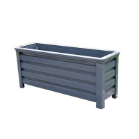 德诚和户外金属花箱花槽 600*400*400mmH 组