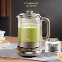 搅拌养生壶1.5L加厚玻璃防烫保温316L不锈钢煮茶器 SW-15Y08 1.5L(TT)