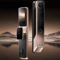 TCL-真3D人脸识别双摄分布式猫眼4.5寸屏智能门锁C10R Pro