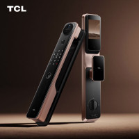 TCL人脸识别智能锁远程猫眼高清大屏智能门锁全自动电子锁 K9G-Pro(TT)