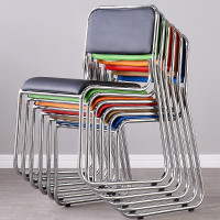 兰冉 简约会议室办公椅子电脑靠背椅麻将接待椅职员培训椅定制款