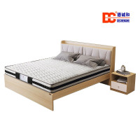 简欧风格现代板式床公寓床卧室床系列 1290*2180*1025mmH