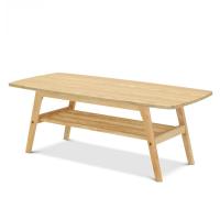 茶几木质茶几现代简约双层大茶几桌长茶几1200*500*450