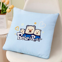 磨毛印花抱枕被