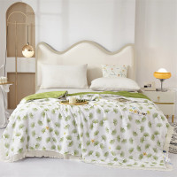 柔泡泡糯糯被-杏叶