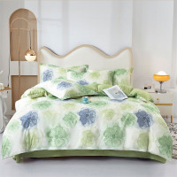 锦瑟天丝四件套-绿丰