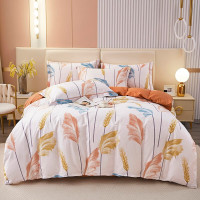 铂金棉四件套-麦风-白