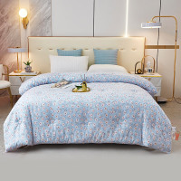 超柔七孔纤维被-百花草