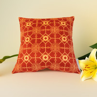 国风抱枕-赤铜福运