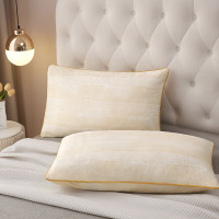 全棉磨毛枕套—轻奢黄