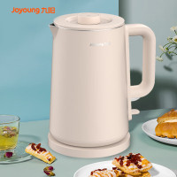九阳(Joyoung)ZMD安心系列 电水壶1.7L 无缝双层防烫304不锈钢家用开水壶 K17FD-W6152